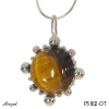 Pendant P5802-OT with real Tiger's eye