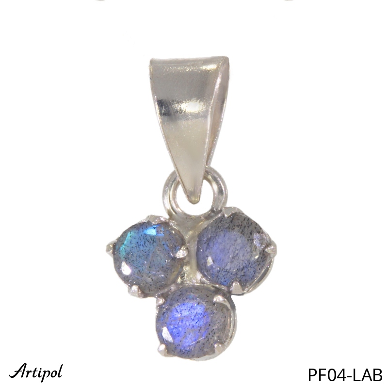 Pendentif PF04-LAB en Labradorite véritable