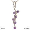 Anhänger PF08-AF mit echter Amethyst