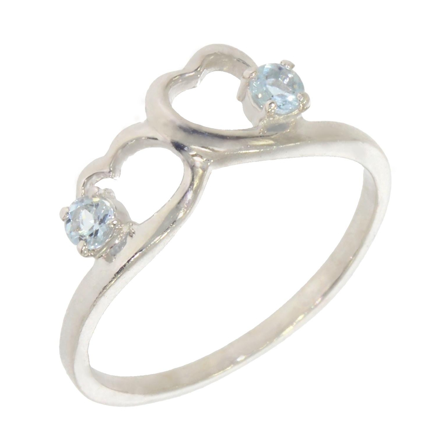 Goldene Hufeisen Breloque Cœur Infini Argent 925 - 26x19mm - Zircone Cubique - Sans Chaîne