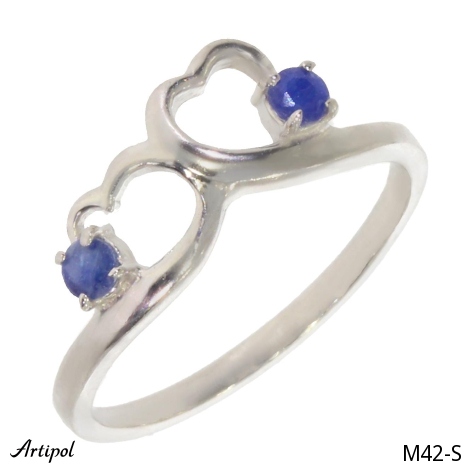 Bague M42-S en Saphir véritable
