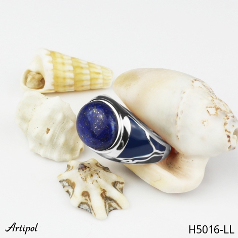 Signet H5016-LL mit echter Lapis Lazuli