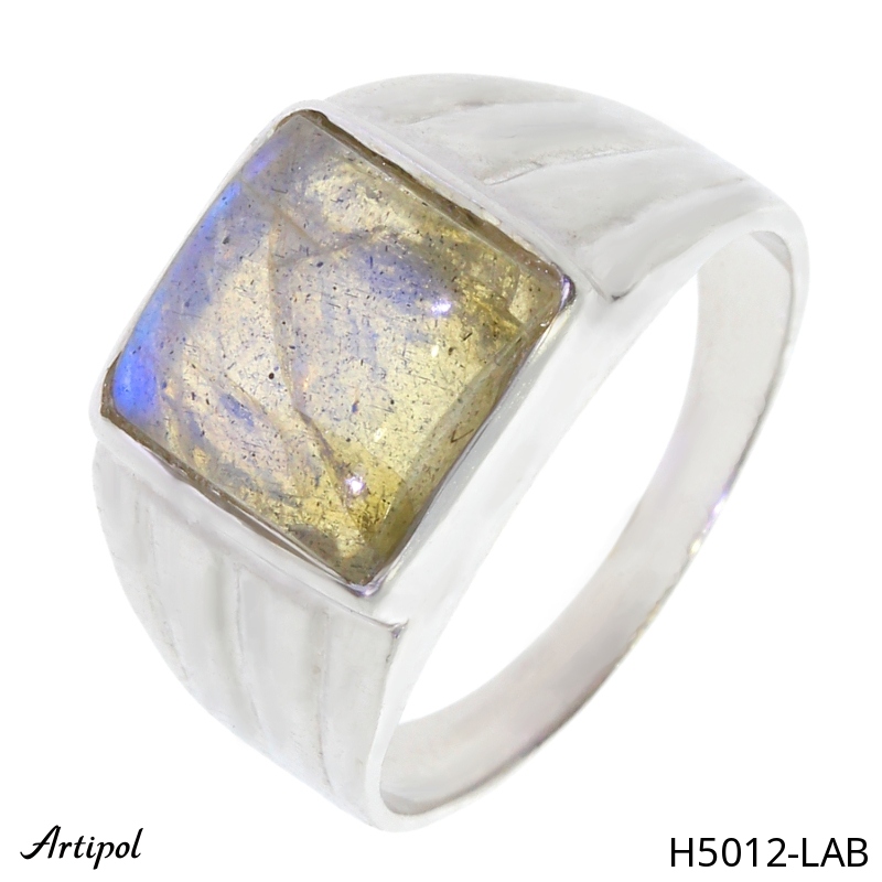 Signet H5012-LAB with real Labradorite