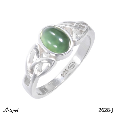 Ring 2628-J with real Jade
