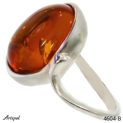 Ring 4604-B with real Amber