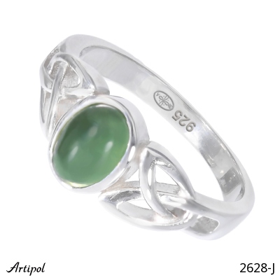 Ring 2628-J with real Jade