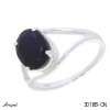 Ring 3018B-ON with real Black Onyx