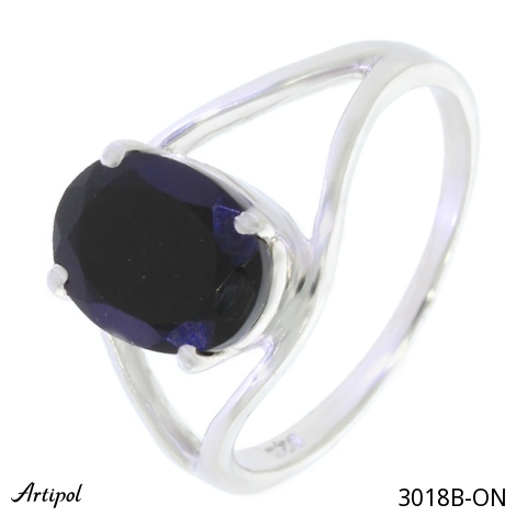 Bague 3018B-ON en Onyx noir véritable
