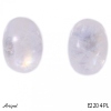 Earrings E2204-PL with real Moonstone