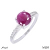 Ring M63-R with real Ruby