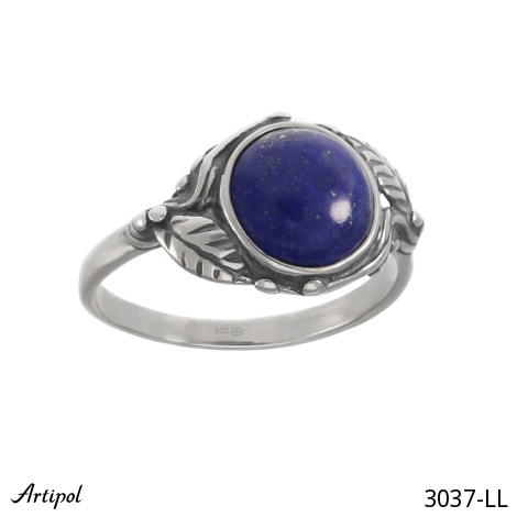 Ring 3037-LL with real Lapis lazuli