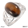 Ring 3808-OT with real Tiger’s Eye