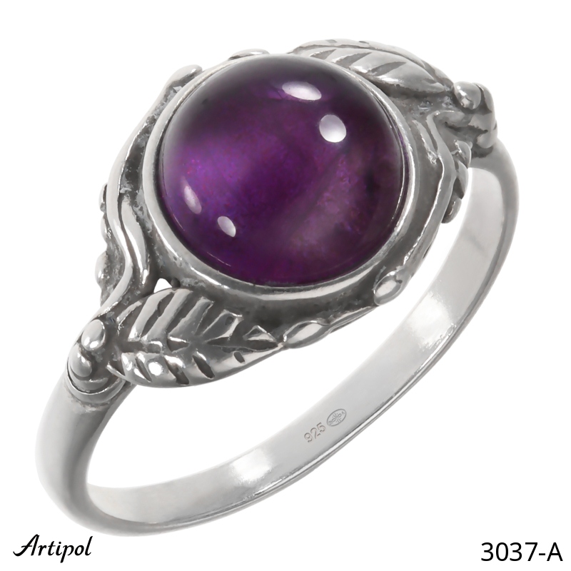 Bague 3037-A en Améthyste véritable