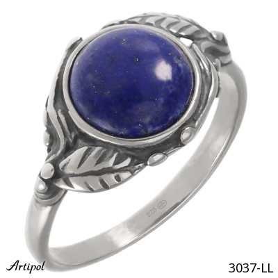 Ring 3037-LL with real Lapis lazuli