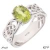 Bague K07-P en Péridot véritable