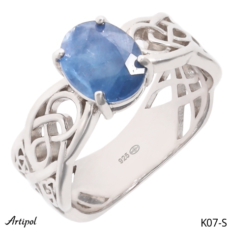 Bague K07-S en Saphir véritable