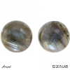 Earrings E2205-LAB with real Labradorite