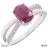 Ring K05-R mit echter Rubin