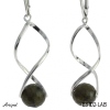 Boucles d'oreilles E3802-LAB en Labradorite véritable