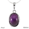 Pendentif P2619-A en Améthyste véritable
