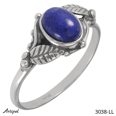 Ring 3038-LL mit echter Lapis Lazuli