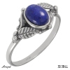 Ring 3038-LL with real Lapis lazuli
