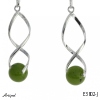 Boucles d'oreilles E3802-J en Jade véritable