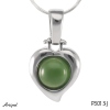 Anhänger P3013-J mit echter Jade