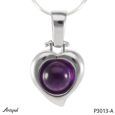 Pendentif P3013-A en Améthyste véritable