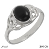 Ring 3041-ON with real Black Onyx