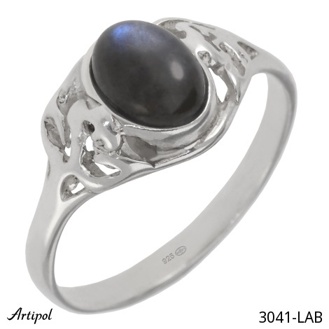 Pierścionek 3041-LAB z Labradorytem