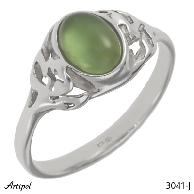Ring 3041-J with real Jade