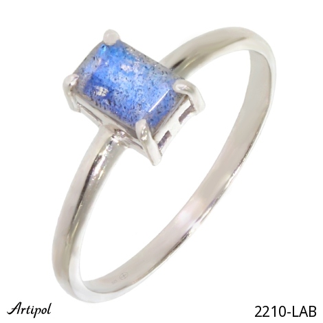 Ring 2210-LAB mit echter Labradorit