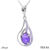 Anhänger P3018-A mit echter Amethyst