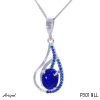 Pendentif P3018-LL en Lapis-lazuli véritable