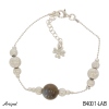 Bracelet B4001-LAB en Labradorite véritable