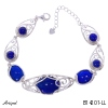 Bracelet B14201-LL with real Lapis lazuli