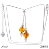 Necklace C6001-B with real Amber