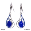 Kolczyki E5409-LL z Lapisem lazuli