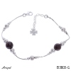 Bracelet B3803-G with real Garnet