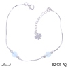Bracelet B2401-AQ en Aigue-marine véritable