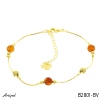 Bracelet B2801-BV with real Amber