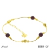 Bracelet B2801-GV en Grenat véritable