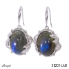 Earrings E8201-LAB with real Labradorite