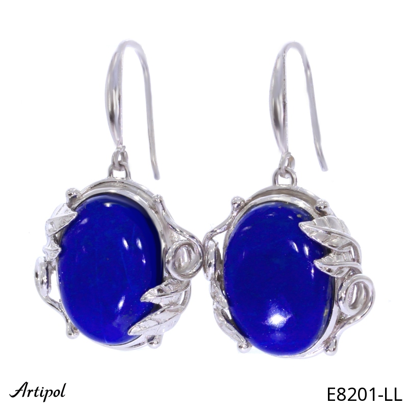 Kolczyki E8201-LL z Lapisem lazuli