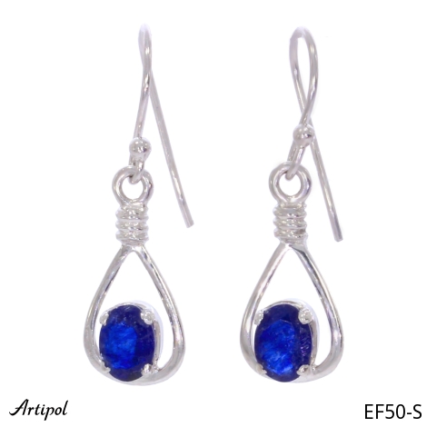 Boucles d'oreilles EF50-S en Saphir véritable