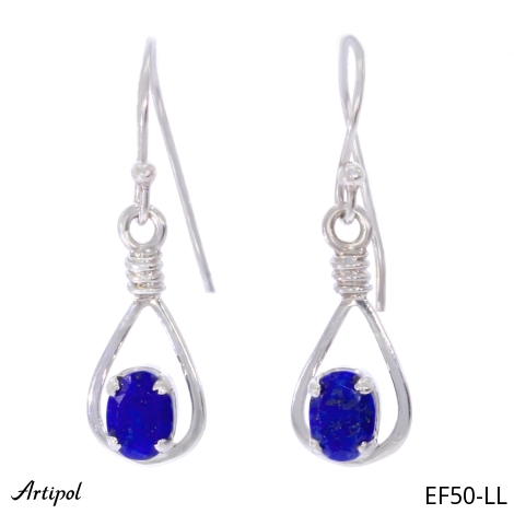 Kolczyki EF50-LL z Lapisem lazuli