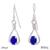 Boucles d'oreilles EF50-LL en Lapis-lazuli véritable