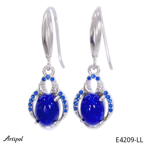 Ohrringe E4209-LL mit echter Lapis Lazuli