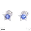 Boucles d'oreilles EF33-S en Saphir véritable